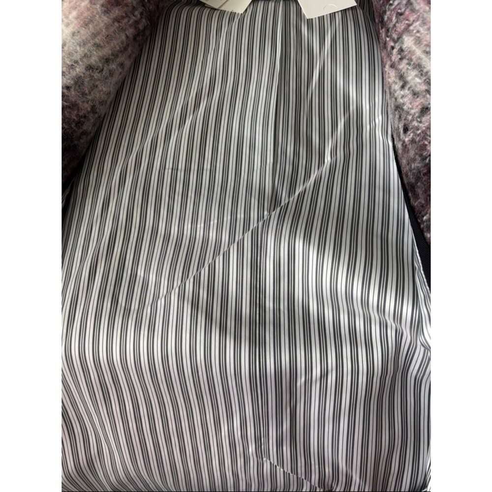 NWT Veronica Beard Double-Breasted Plaid Pea Coat - Picture 9 of 9